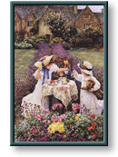 Sandra Kuck art print: Afternoon Tea