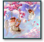 Sandra Kuck art print: Angels of Joy
