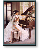 Sandra Kuck art print: First Recital