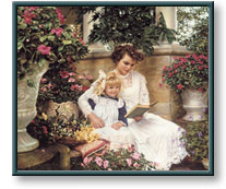 Sandra Kuck art print: Garden Memories