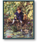 Sandra Kuck art print: Golden Days