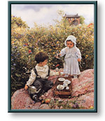 Sandra Kuck art print: Innocence Shared