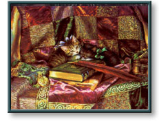 Sandra Kuck art print: Katy and Oliver