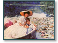 Sandra Kuck art print: Lily Pond