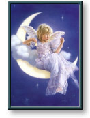 Sandra Kuck art print: Moonbeam