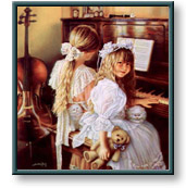 Sandra Kuck art print: Rhapsody and Lace