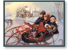 Sandra Kuck art print: Winter Wonderland