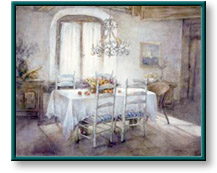 Lena Liu art print: Country Retreat