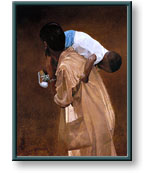 Dean Mitchell art print: Bonding Years