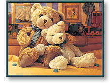 Jean Monti art print: Warm and Fuzzy