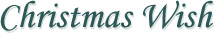 Christmas Wish
