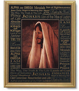 Greg Olsen - Gentle Healer with Names of Jesus