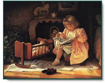 Little Girls Will Mothers Be by Greg Olsen