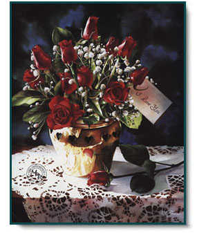 Arleta Pech - Hearts and Flowers