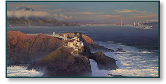 William S. Phillips - Point Bonita: Last Light