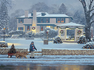 A Christmas Eve Delivery by William S. Phillips