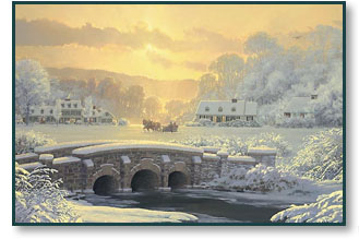 William S. Phillips - Sleigh Ride at Apple Creek