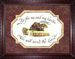 Burgundy Frame