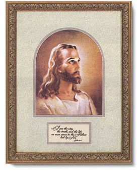 christ head sallman warner