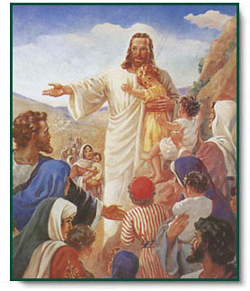 Warner Sallman - Jesus the Children's Friend