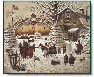 Charles Wysocki - 1989 Christmas Greeting