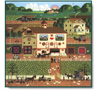 Charles Wysocki - Amish Neighbors