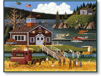 Charles Wysocki - Birds of a Feather