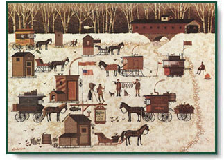 Charles Wysocki - Cape Cod Cold Fish Party