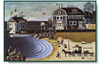 Charles Wysocki - Clammers at Hodge's Horn