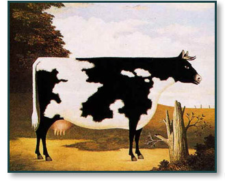 Charles Wysocki - Cow