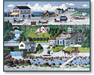 Charles Wysocki - Crickethawk Harbor