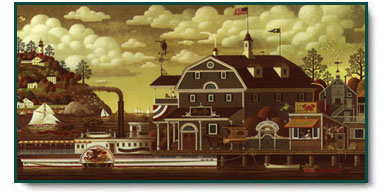 Charles Wysocki - Fairhaven by the Sea
