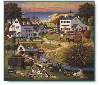 Charles Wysocki - Hound of the Baskervilles