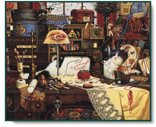 Charles Wysocki - Maggie the Messmaker