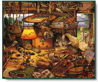 Charles Wysocki - Max in the Adirondacks