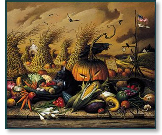 Charles Wysocki - Monty Minding the Store