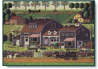 Charles Wysocki - Prairie Wind Flowers