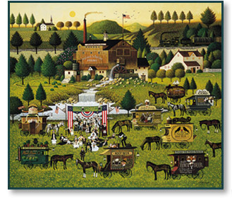 Charles Wysocki - Rally at Dandelion Mill